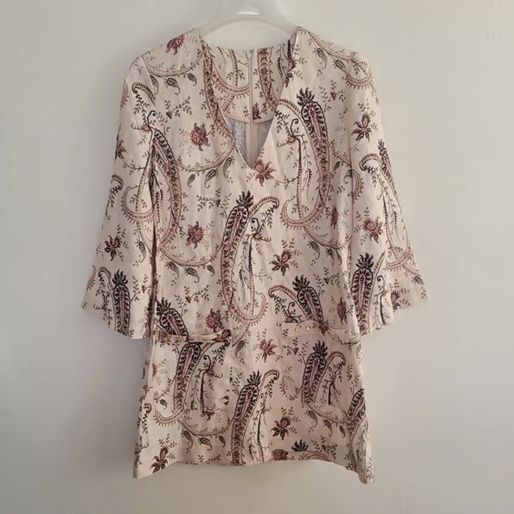 Zimmermann Cream Paisley Tunic